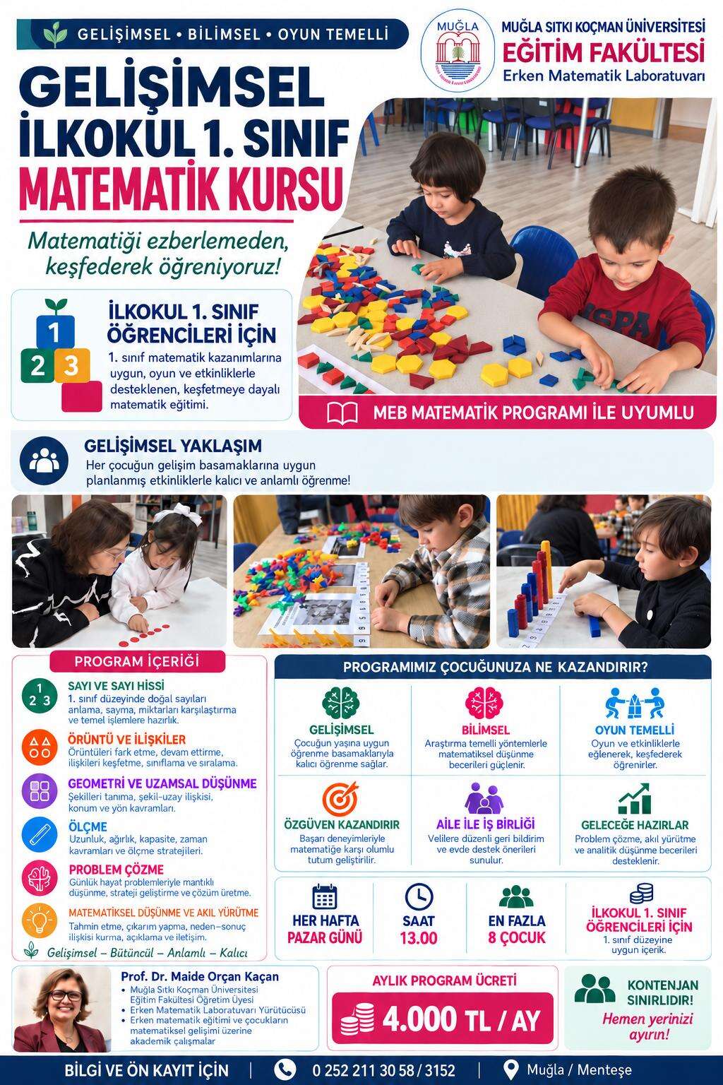 Muğla'da Çocuklar Matematiği Ezberleyerek Değil, Keşfederek Öğrenecek 1